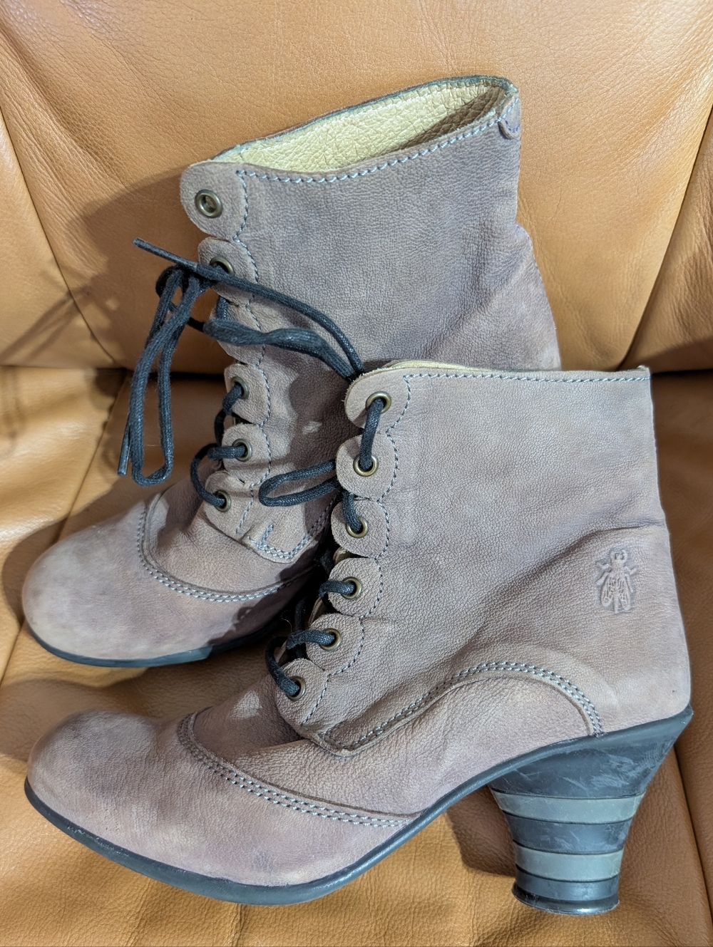 Fly London Leather Booties